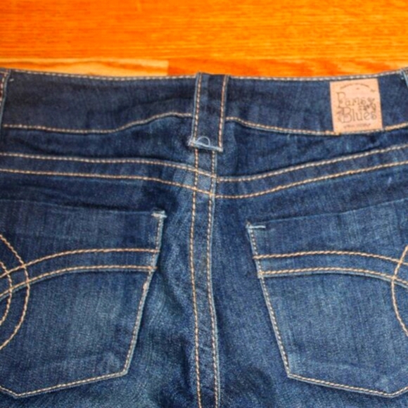 Paris Blues Y2K Flare Jeans | Vintage 90s Streetwear Size 9 - Picture 3 of 10